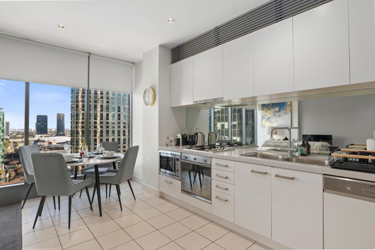 Sophisticated Designer Condo W River & City Views Melbourne Bagian luar foto